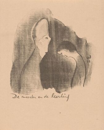 De meester en de leerling (1923)