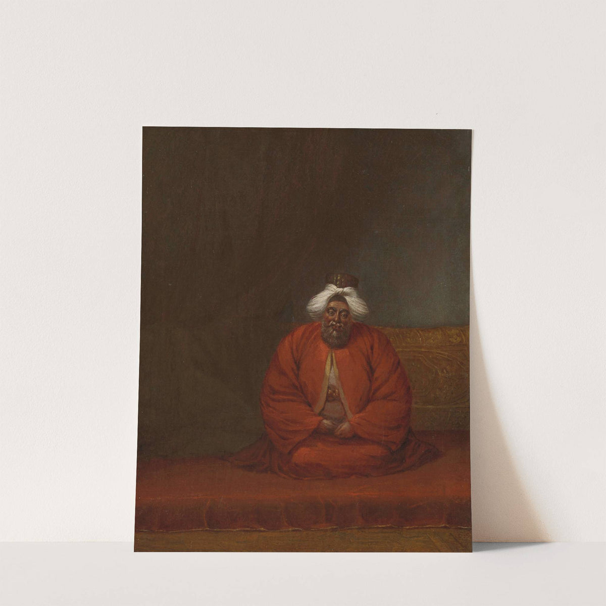 De moefti, hoofd van de religieuze zaken by Jean Baptiste Vanmour