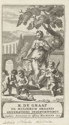 De mulierum organis generationi inservientibus tractatus novus – Title Page (1672)