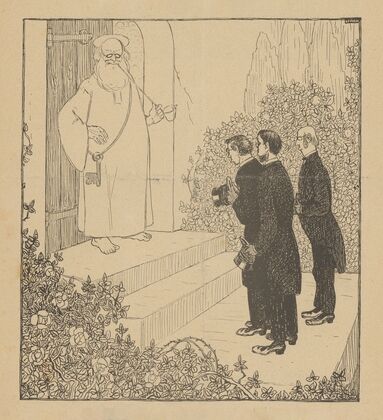 De Notenkraker, 12 oktober 1907 ; Aan de hemelpoort