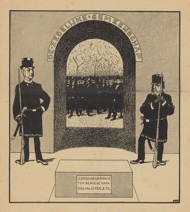 De Notenkraker, 26 januari 1907 ; De Zedelijke Gemeenschap