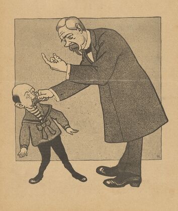 De Notenkraker, 6 juli 1907 ; Achter de coulissen