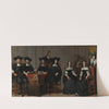 De regenten en regentessen van het Oude Mannen- en Vrouwengasthuis (1676) by Adriaen Backer