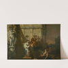 De tuchtiging leidt een behoeftige by Gerard de Lairesse