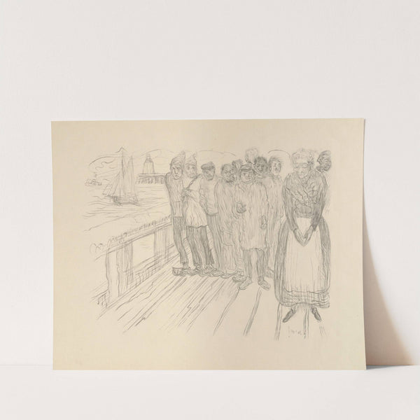 De vissers (De ellendelingen) by James Ensor