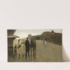 De Wagenbrug in Den Haag (1885 - 1895) by Willem de Zwart