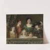 De zes dochters Boissevain by Thérèse Schwartze