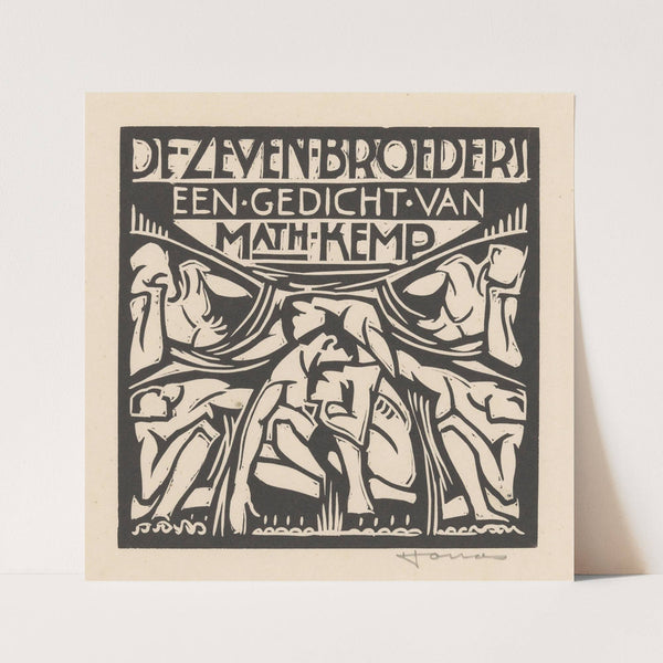 De zeven broeders – Title (1921) by Henri Jonas