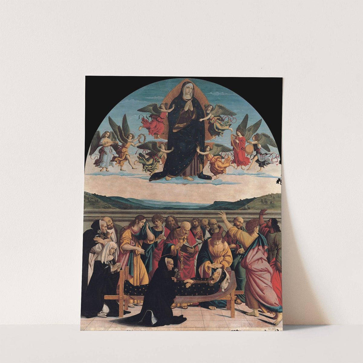 Death and Assumption of Mary (1515 - 1516) by Cola dell'''Amatrice