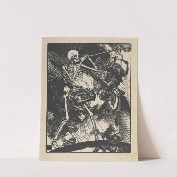 Death and Passions Descend upon the World (1914) by Auguste Louis Lepère