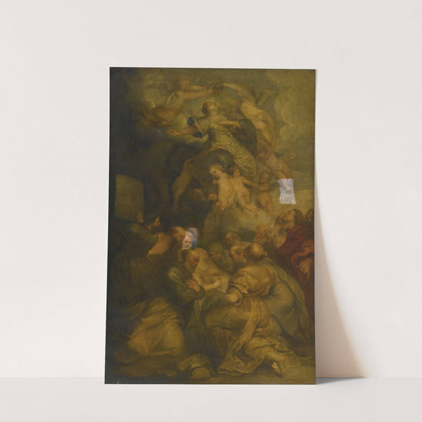 Death, assumption and coronation of the Virgin by Cornelis Schut