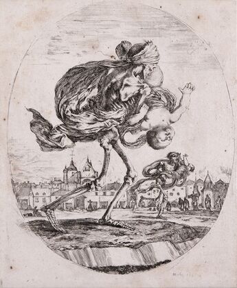 Death Carrying off an Infant