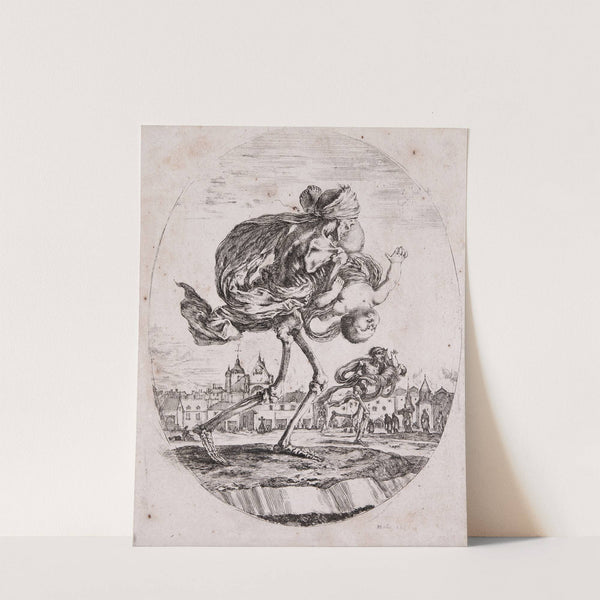 Death Carrying off an Infant by Stefano Della Bella