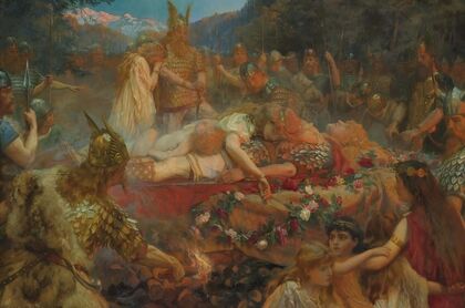 Death Of A Viking Warrior — size preview