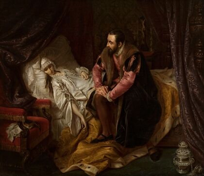 Death of Barbara Radziwiłł (1860)