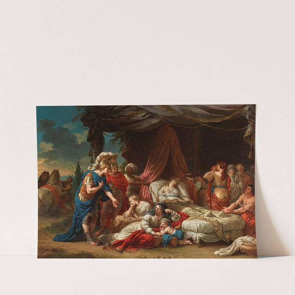 Death of Darius&#039; wife by Louis-Jean-François Lagrenée