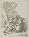Death of Jaunutis, son of Gediminas (1850)