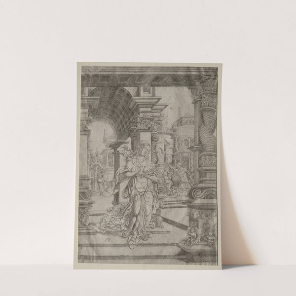 Death of Lucretia (1520–30) by Frans Crabbe van Esplegem