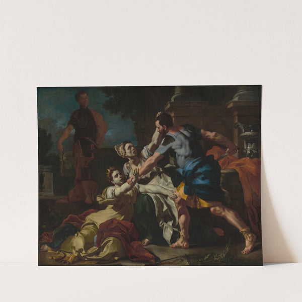 Death of Messalina (About 1704) by Francesco Solimena