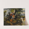 Death Of Prince Poniatowski On October 19th, 1813 by Horace Vernet