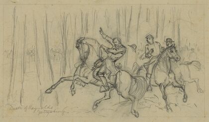 Death of Reynolds–Gettysburg