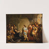 Death of the King (Jean d&#039;Allemand, Lord de Malandrin) by Julius Josephus Gaspard Starck
