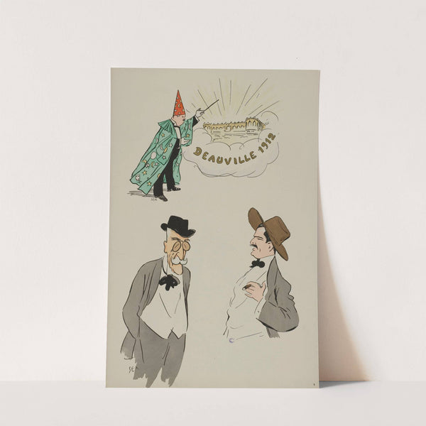 Deauville 1912 (1912) by Georges Goursat (Sem)