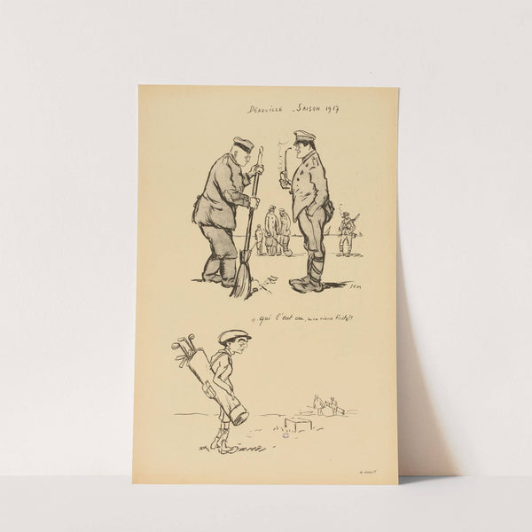 Deauville – Saison 1917 (1919) by Georges Goursat (Sem)