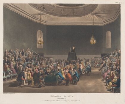 Debating Society, Piccadilly (1808)