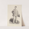Debureau [i.e., Jean Gaspard Deburau as Pierrot] (1841-1842) by Alexandre Lacauchie