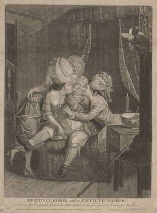 Deceitful kisses, or The pretty plunderers. (1781)
