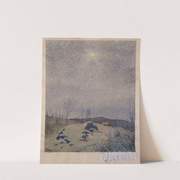 December by Theodor Kittelsen
