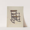 Decorated Child&#039;s Rocking Chair by James Fisher