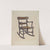 Decorated Child&#039;s Rocking Chair by James Fisher