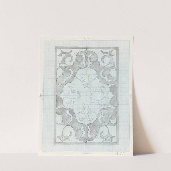 Decoratief ontwerp (1874) by Carel Adolph Lion Cachet