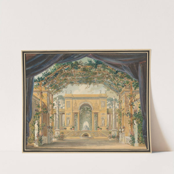 Decoration Executed for the Birthday of His Majesty the King of Westphalia (1811) by Pierre Luc Charles Cicéri