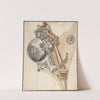 Decoration over an Arch with a Landscape Scene in a Round Compartment by Gaetano Galdi