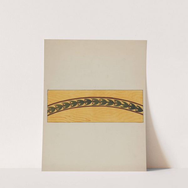 Decorative Panel from Rail Car Interior (c. 1936) by Wellington Blewett
