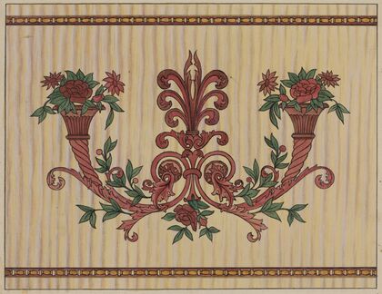 Decorative Panel from Rail Car Interior