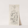 Decorative study of a play by François-Claudius Compte-Calix