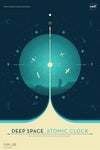 Deep Space Atomic Clock Blue