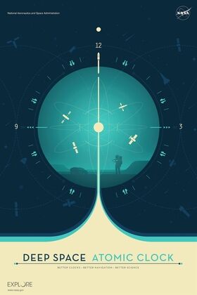 Deep Space Atomic Clock Blue