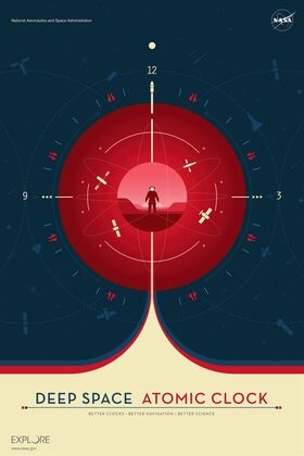 Deep Space Atomic Clock Red