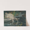 Deer Drinking by Winslow Homer