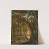 Deer Hunt in a Forest by Jan Hackaert