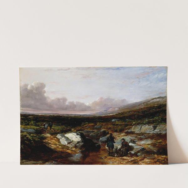 Deer Stalking in Scotland; Getting Ready (1851) by Arthur Fitzwilliam Tait