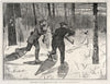 Deer Stalking in the Adirondacks in Winter (1871)