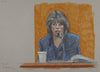 Defendant Oprah Winfrey testifying during a civil case brought against her by the Texas Beef Industry