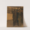 Défilé d’indigents dans un baraquement (1939) by Gustave Pierre