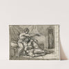 Delilah met de krachteloze Samson by David Humbert de Superville